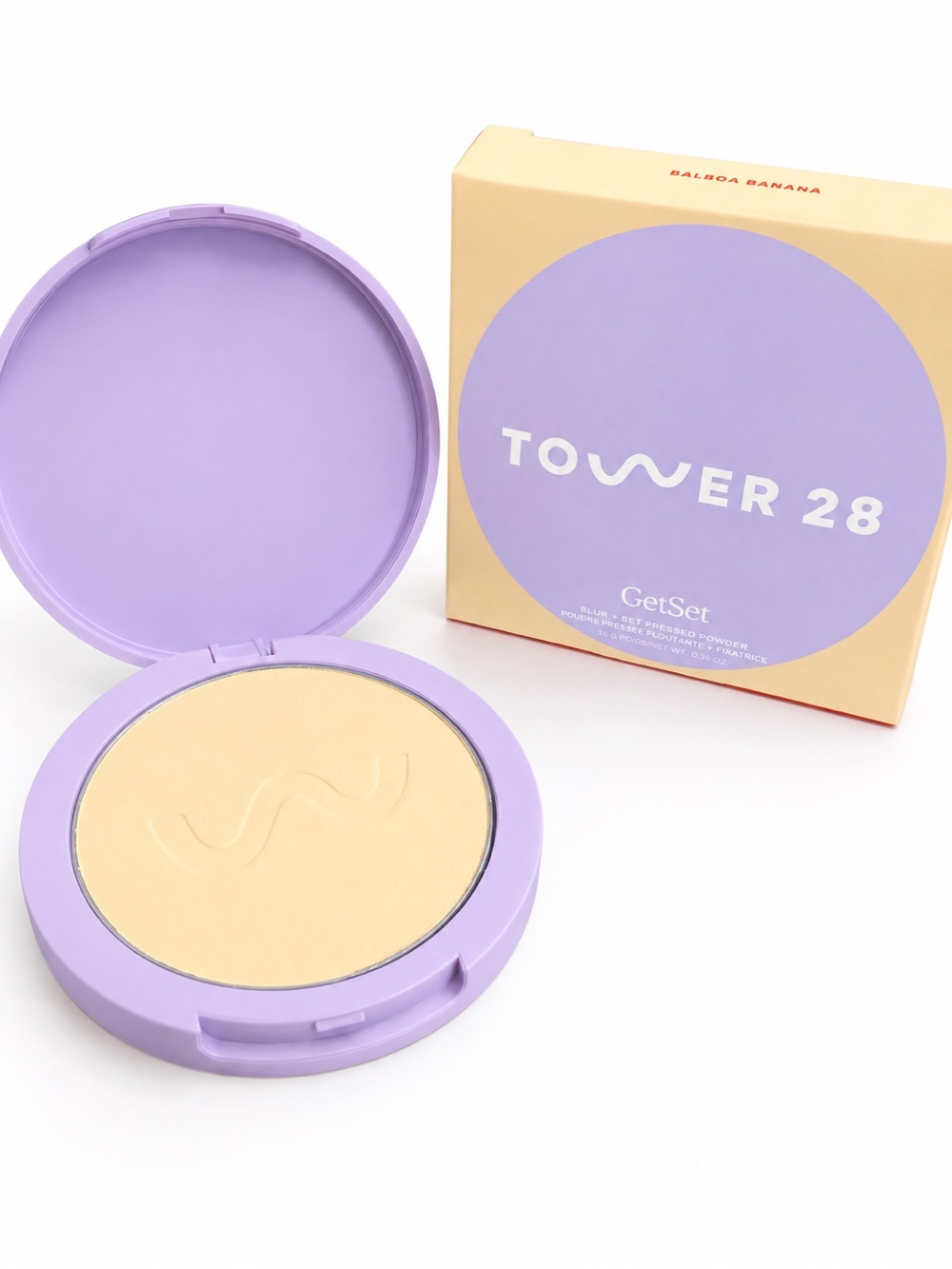 NEW Tower 28 GetSet Blur + Set Pressed Powder Balboa Banana